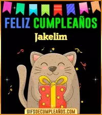 GIF Feliz Cumpleaños Jakelim